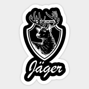 Jäger Jagd Design Sticker